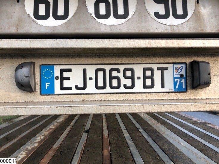 Robuste open laadbak