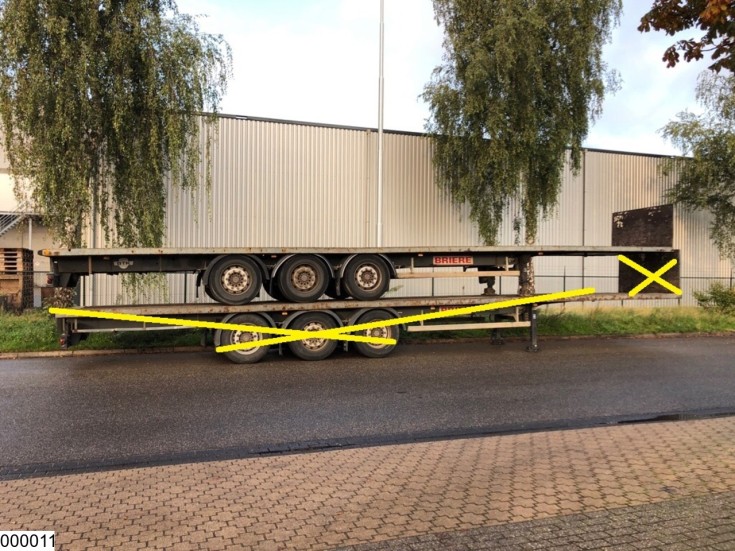 Robuste open laadbak